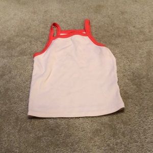 Pink girls tank top